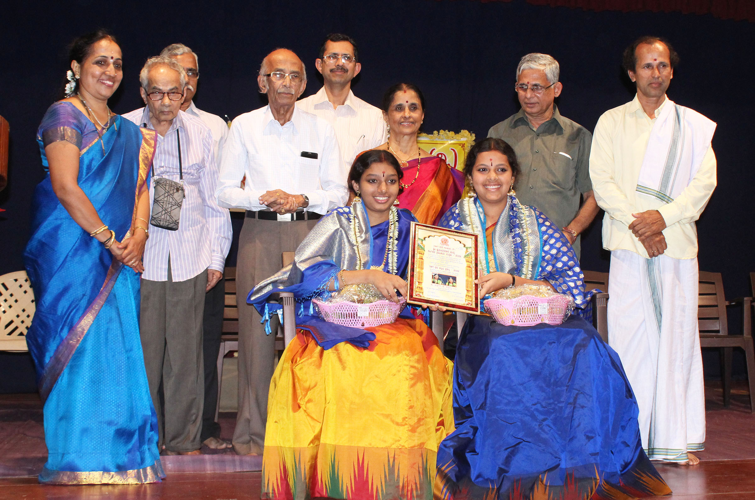 ಅರ್ಚನ -ಸಮನ್ವಿಗೆ ‘ರಾಗಧನ ಪಲ್ಲವಿ’ ಪ್ರಶಸ್ತಿ ಪ್ರದಾನ